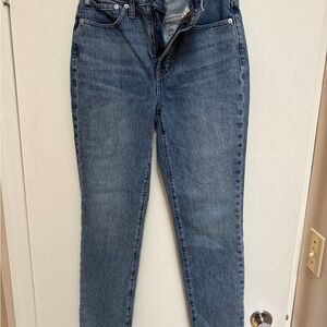 Madewell Perfect Vintage Jean High Rise Straight Size 26